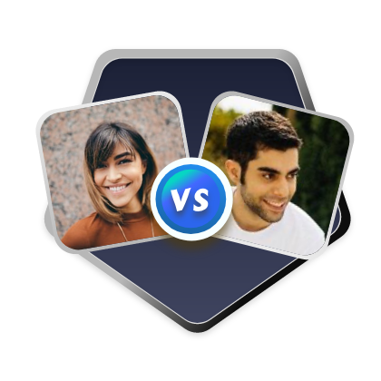 Match and play across the globe with real people