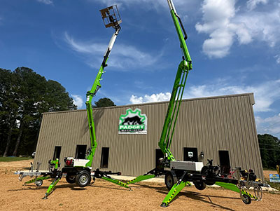 Aerial Lifts available for rent at Padget Machinery