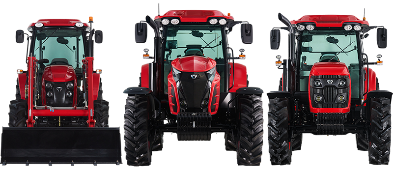 TYM brands tractors available at Padget Machinery