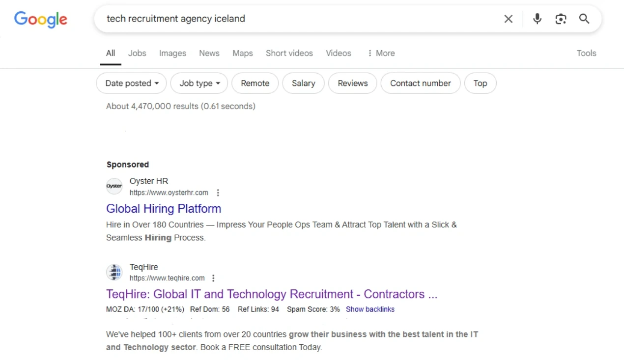 Teqhire Case Study