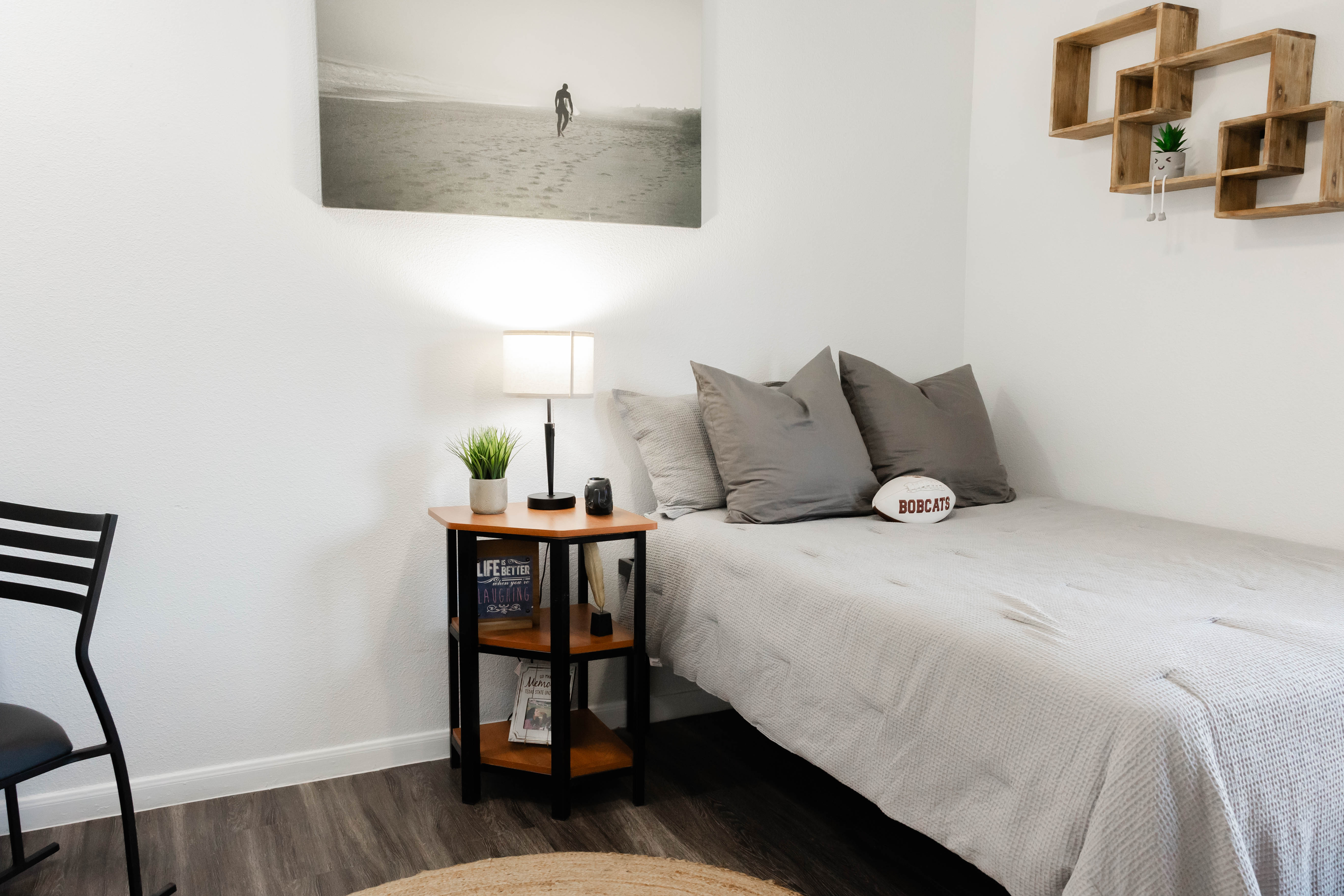 Bedroom with furniture