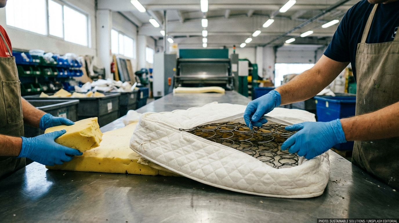 Inside the Mattress Recycling Process: What Happens When Your Bed Gets a Second Life
