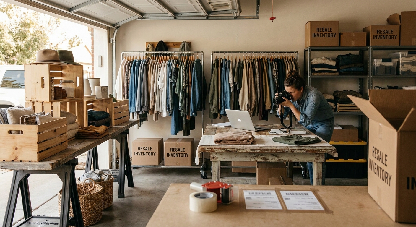 How to Start a Resale Business From Your Garage (2026)