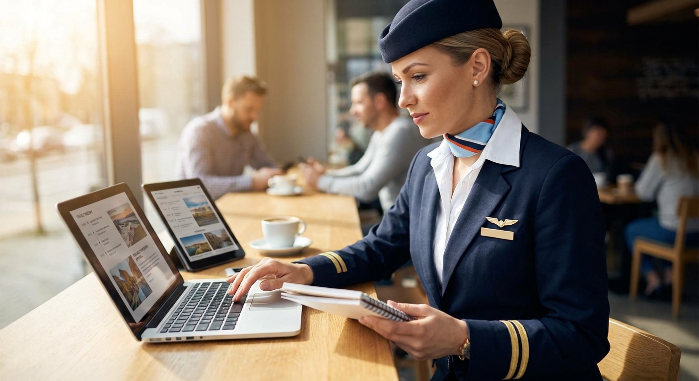 Side Hustles for Flight Attendants: Best Picks 2026