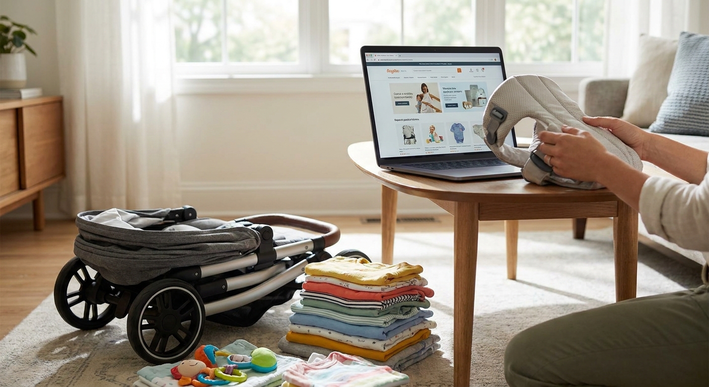 Best sites to sell used baby gear