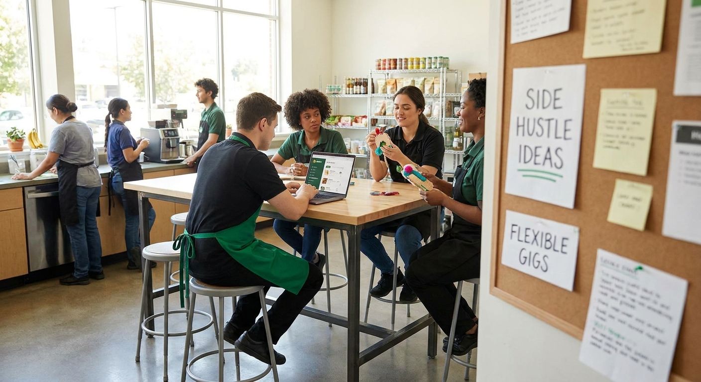 Side hustles for grocery store workers