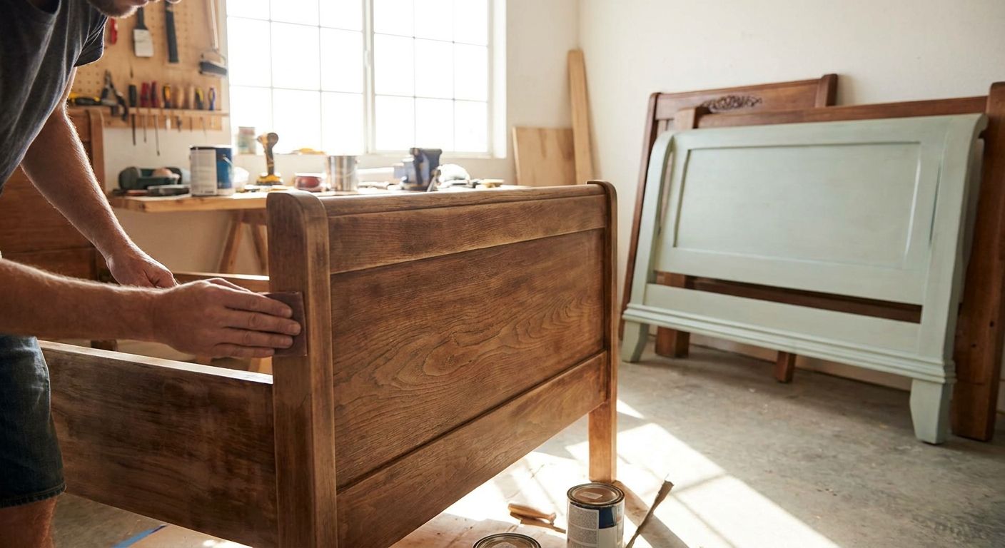 Flipping bed frames for profit