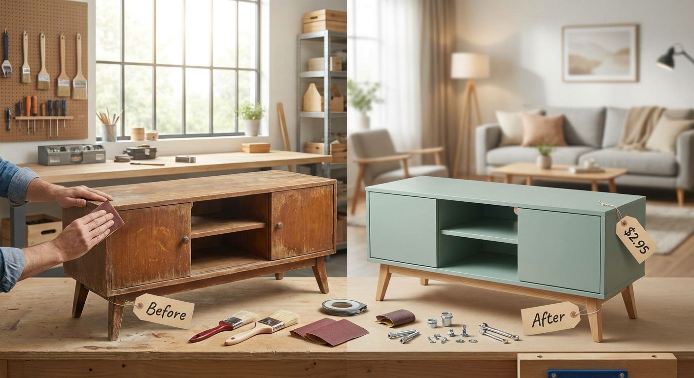 Flipping TV stands for profit