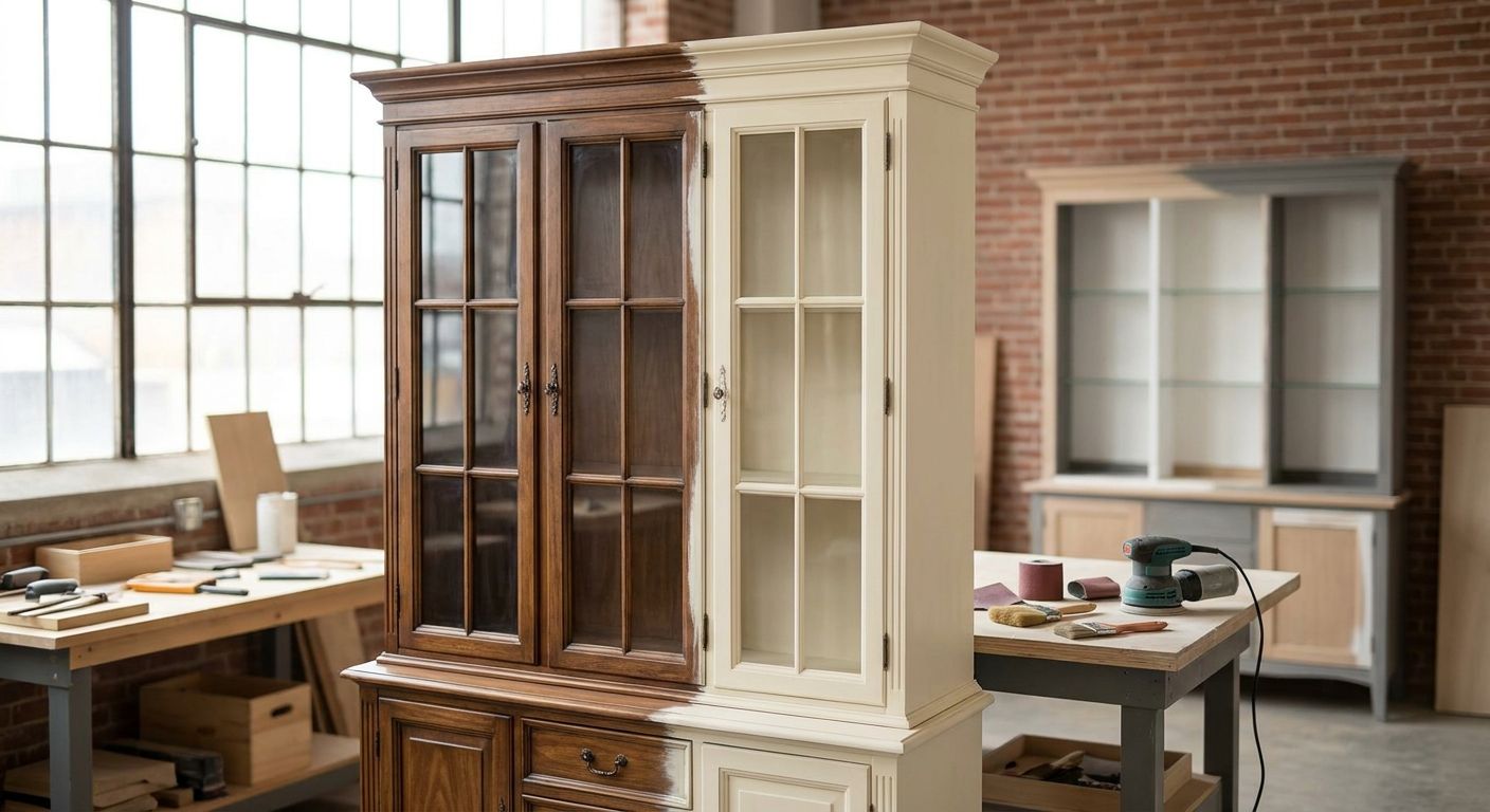 Flipping china cabinets for profit
