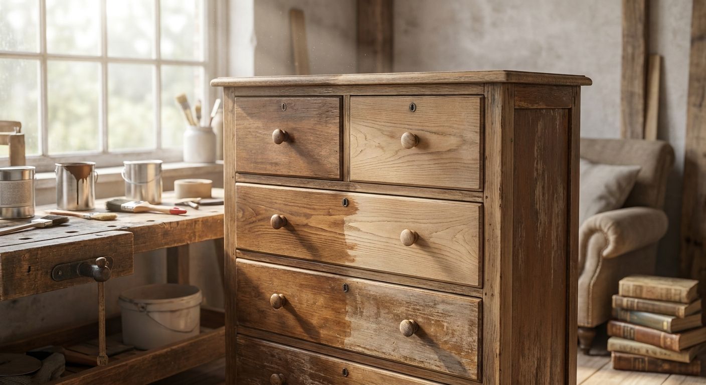 Flipping antique furniture for profit