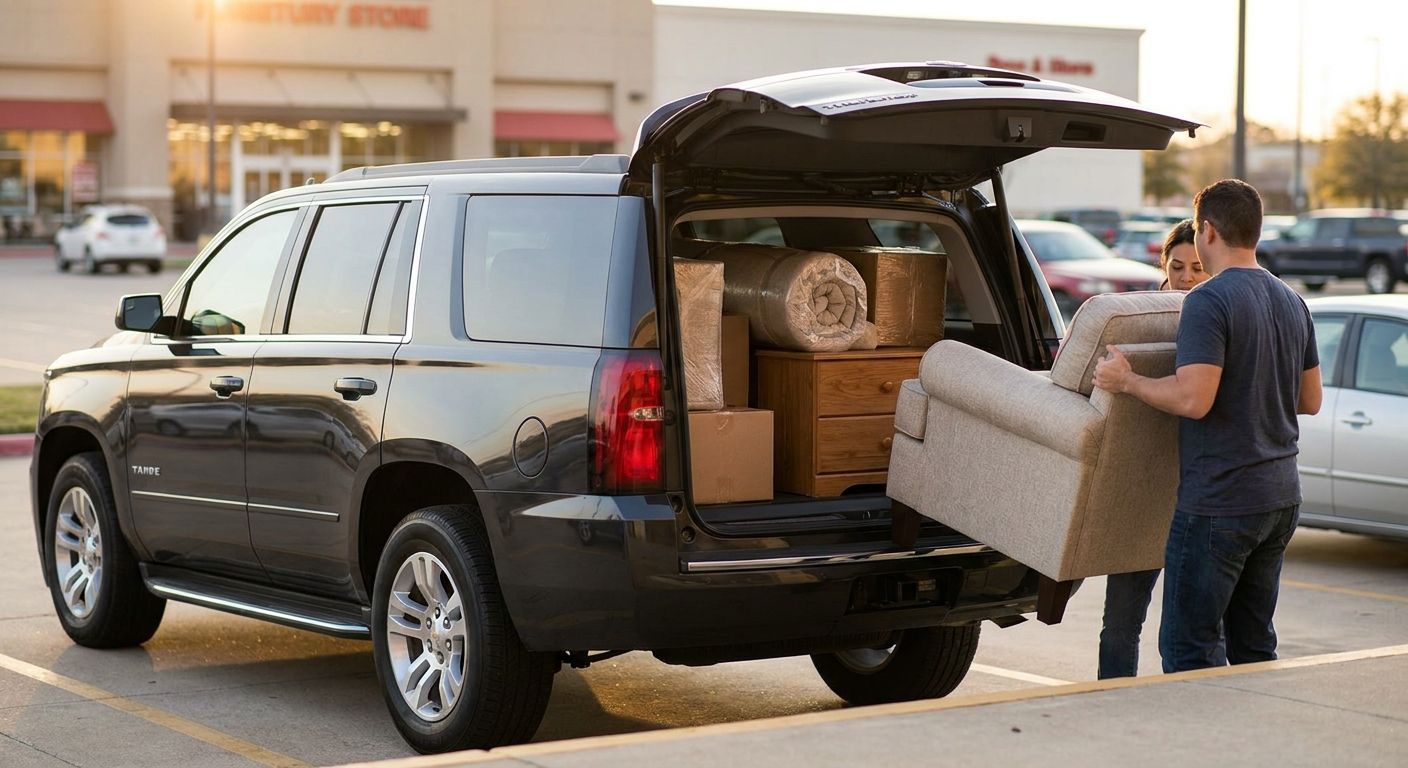Best SUVs for hauling furniture without a truck