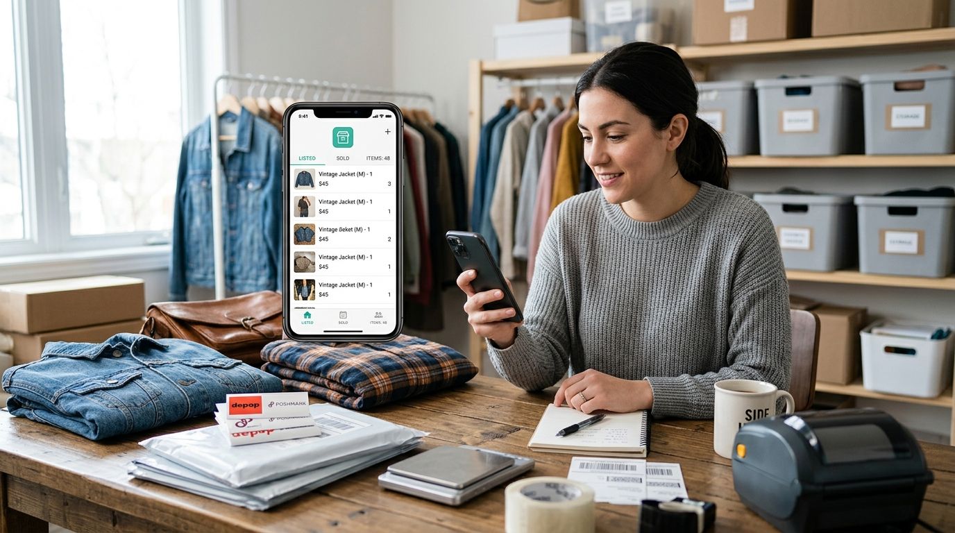 Best inventory tracking apps for reseller side hustles