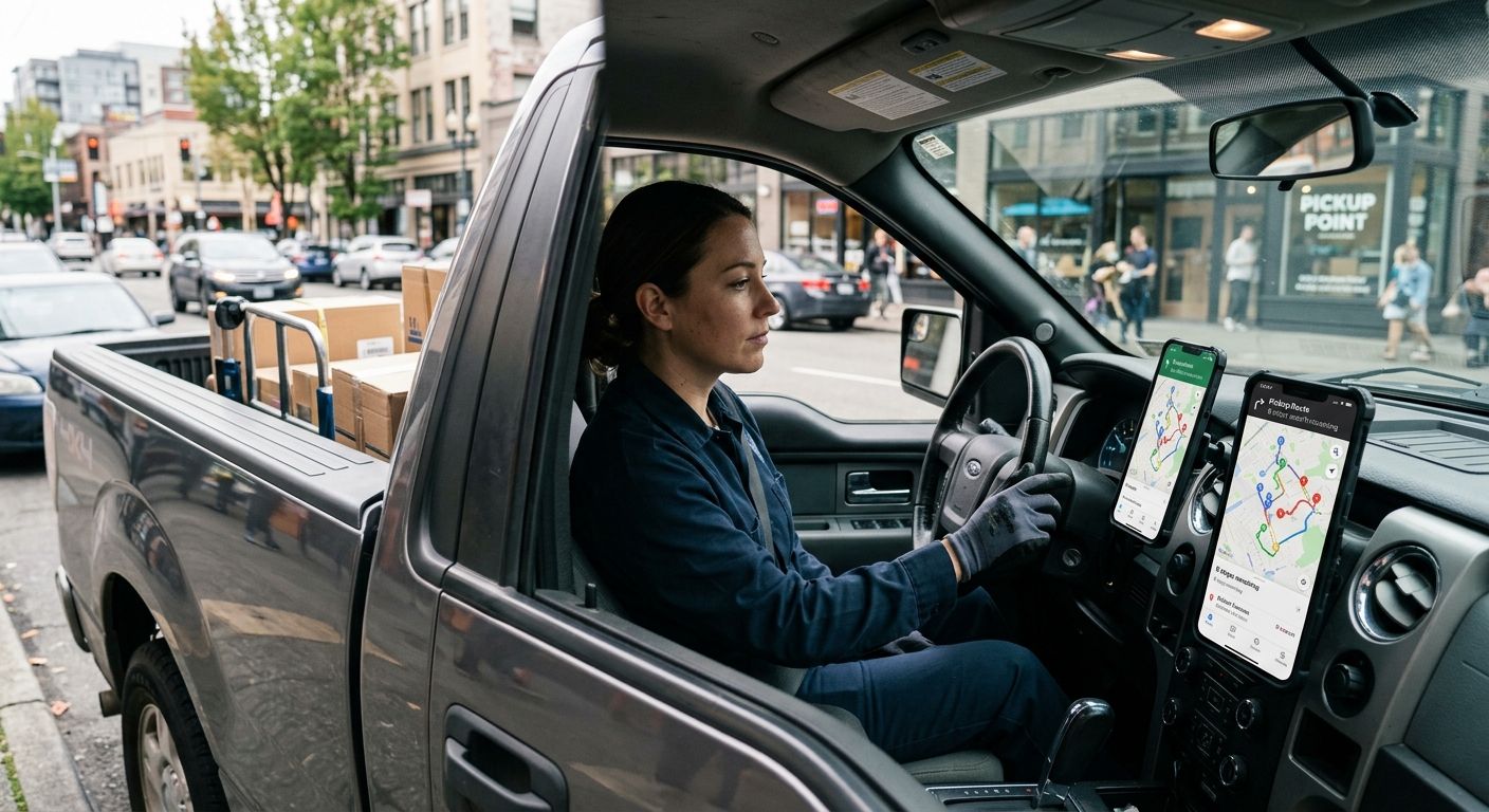 Best GPS and route planning apps for a pickup route