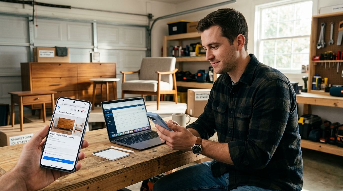Sharetown Pickup to Facebook Marketplace: 2026 Workflow