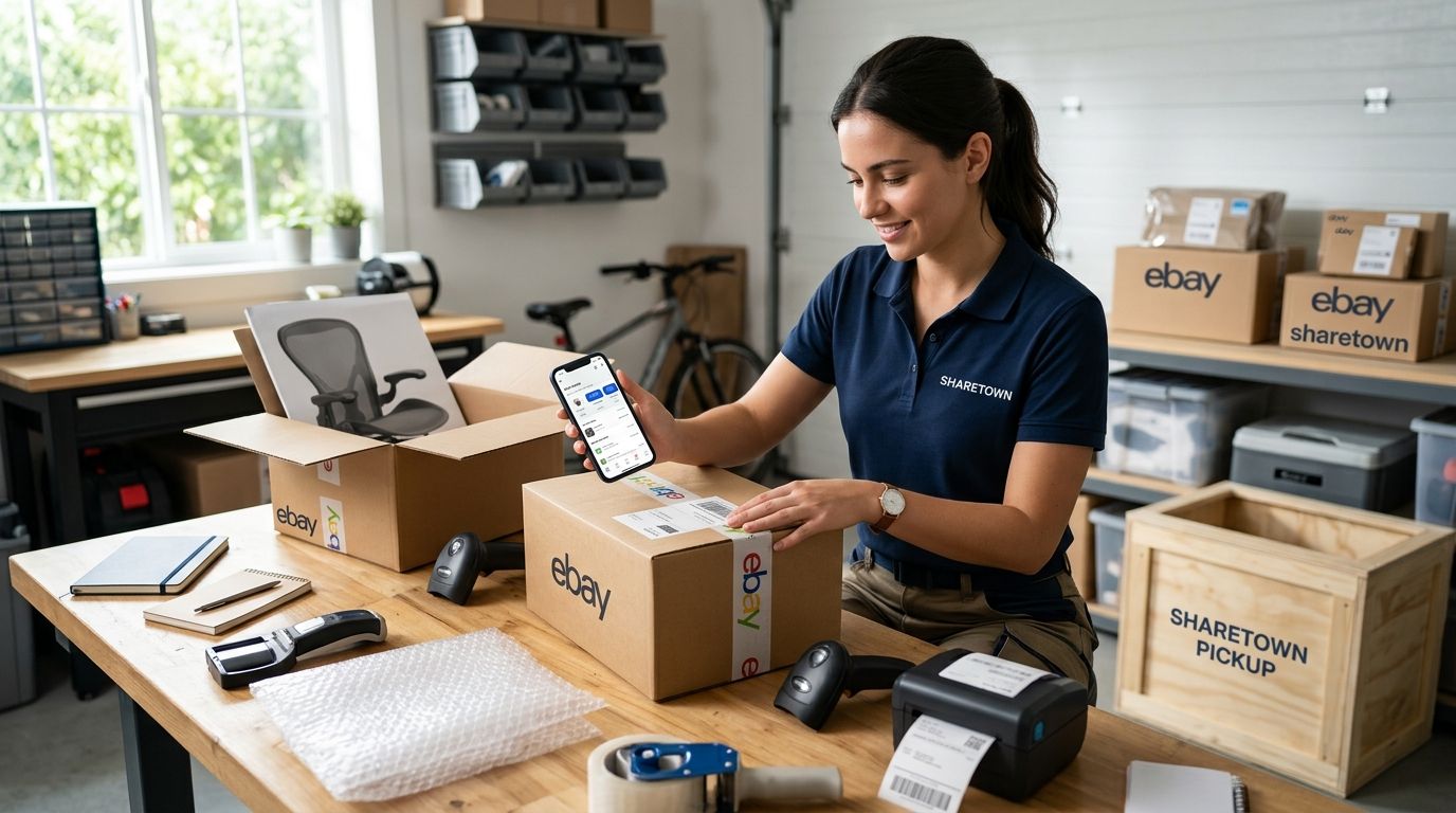 Sharetown Pickup to eBay: 2026 Workflow That Sells Fast