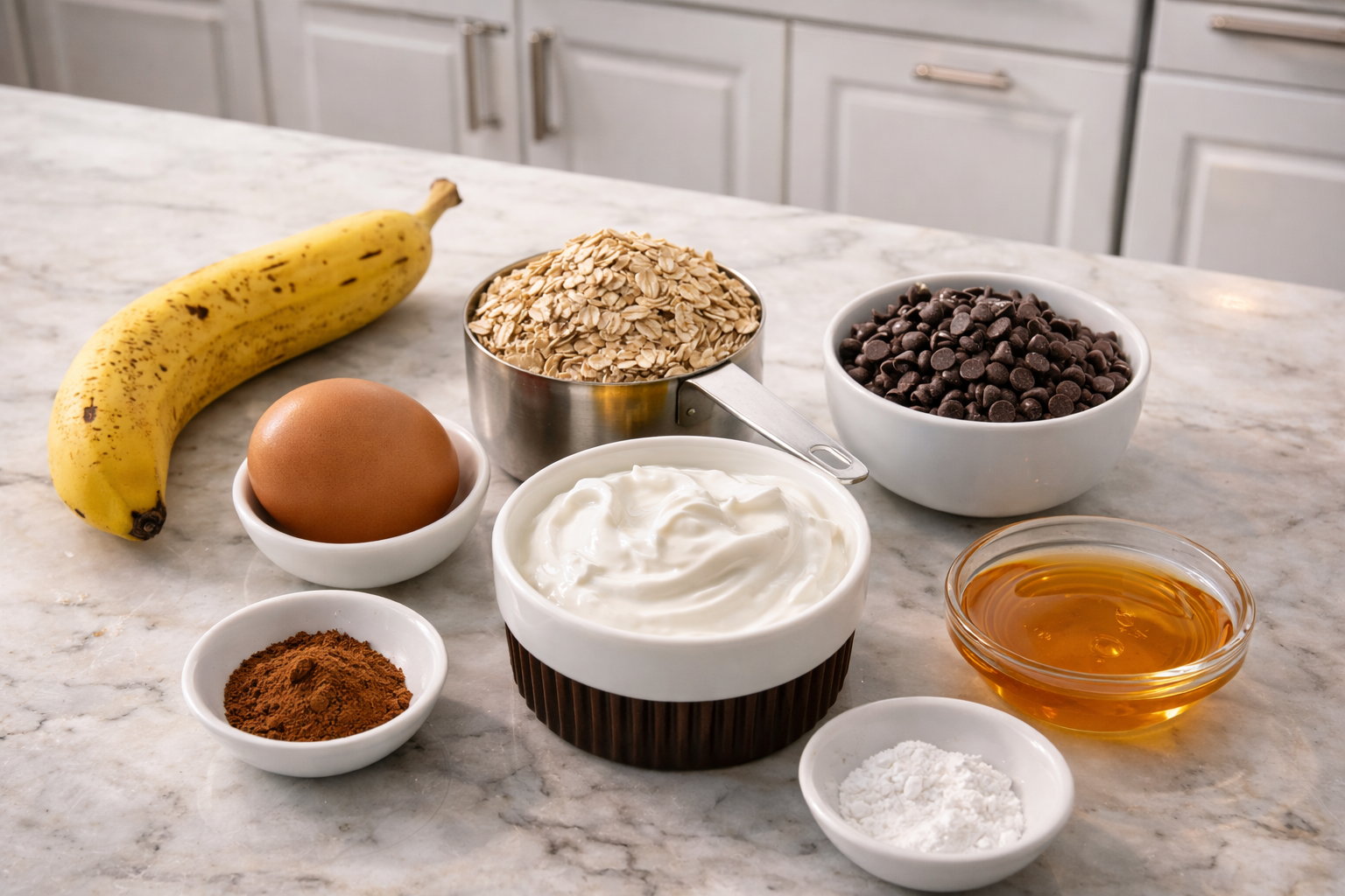 ingredients for the muffin