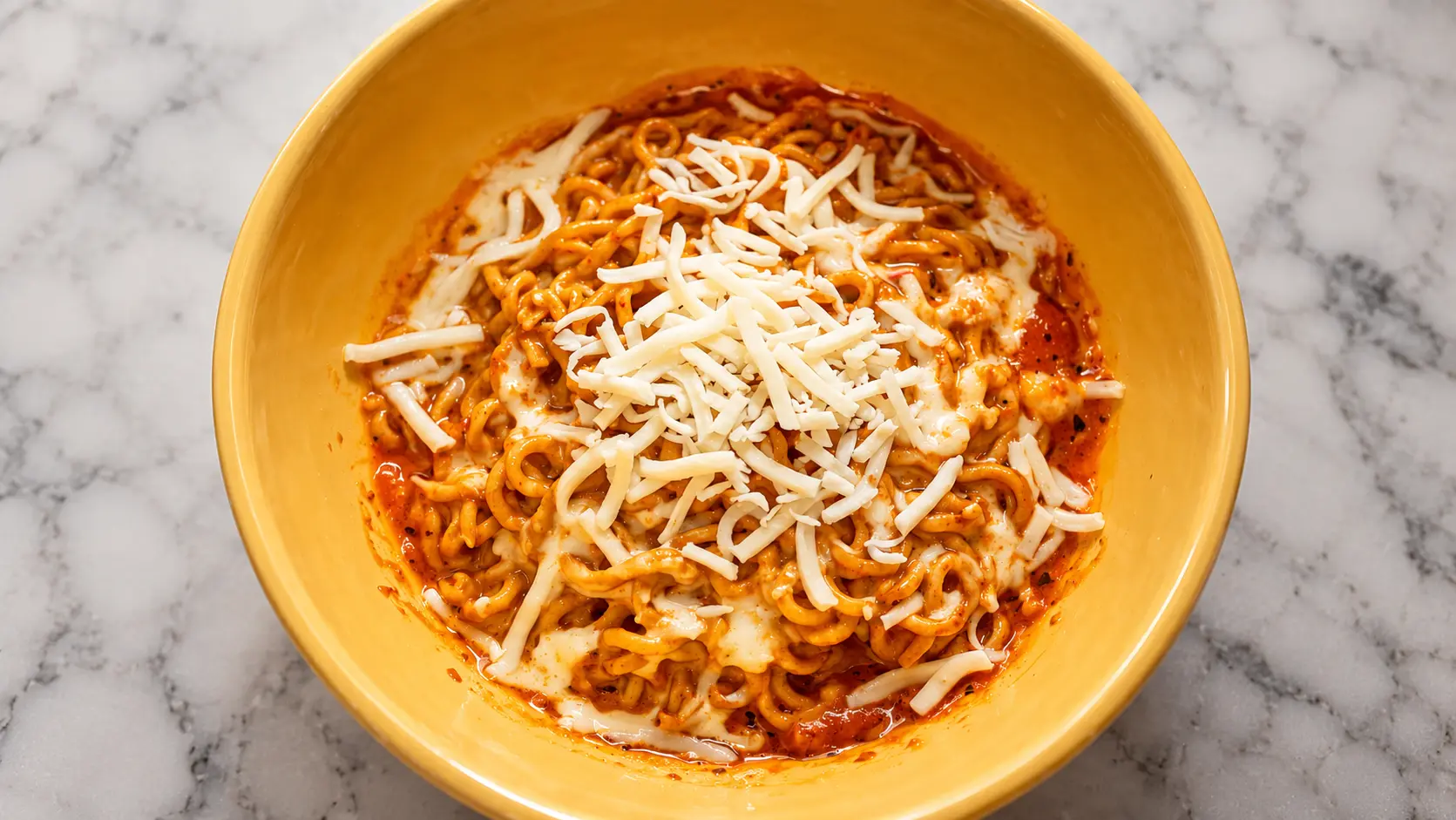 ramen and cheese