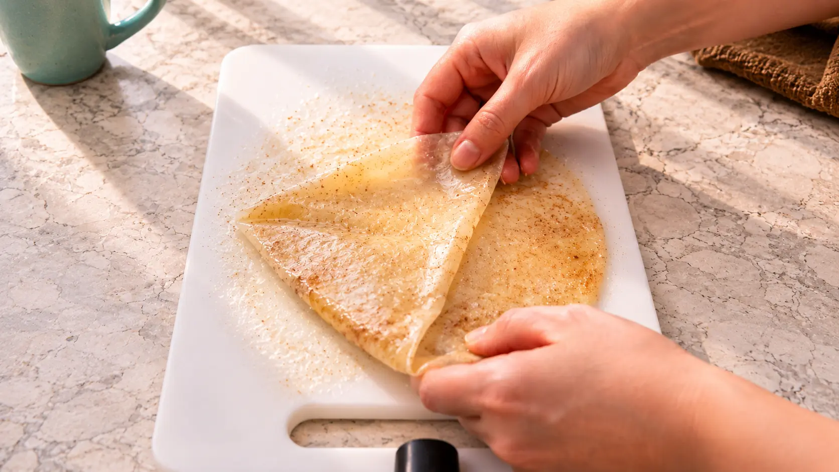 folding the croissant
