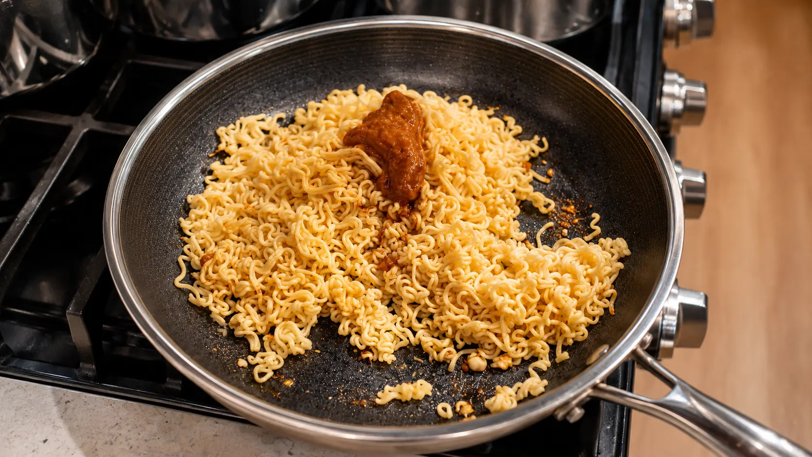 Use the image i uploaded. Improve the quality of the image. It needs to look like the picture was photographed by a professional food photographer. get rid of the text. Please make the size of the image 1672X941
