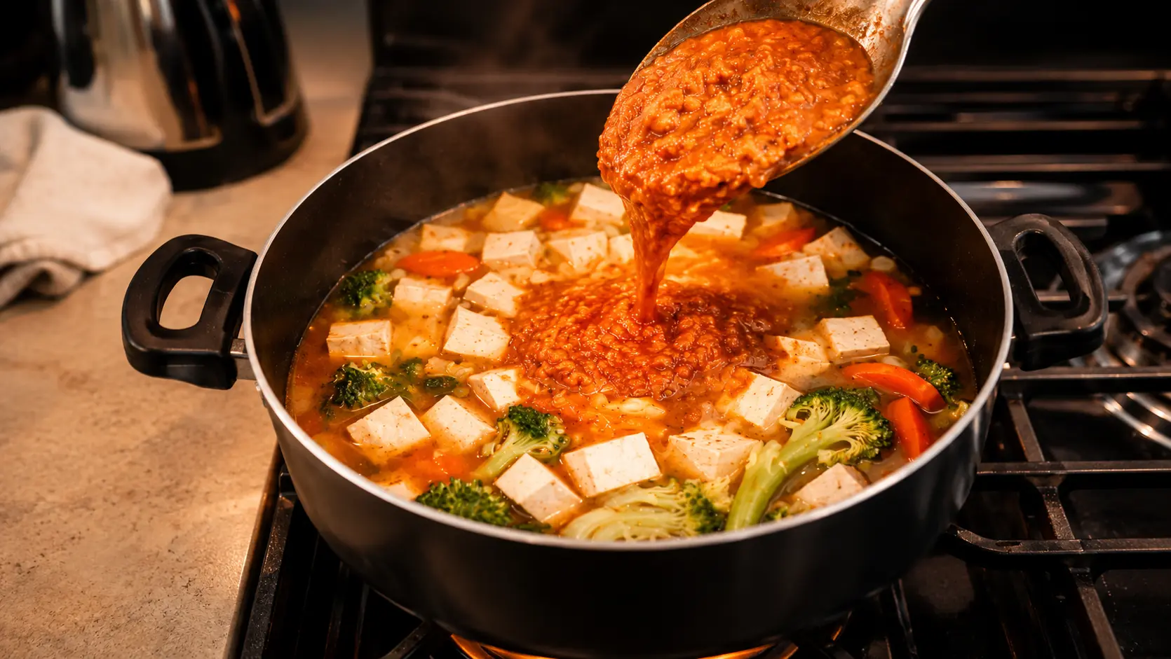 Use the image i uploaded. Improve the quality of the image. It needs to look like the picture was photographed by a professional food photographer. get rid of the text. Please make the size of the image 1672X941