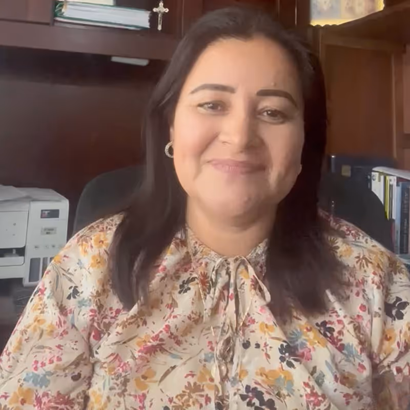 Aide Portillo fue alumna del programa Mujer Valiosa