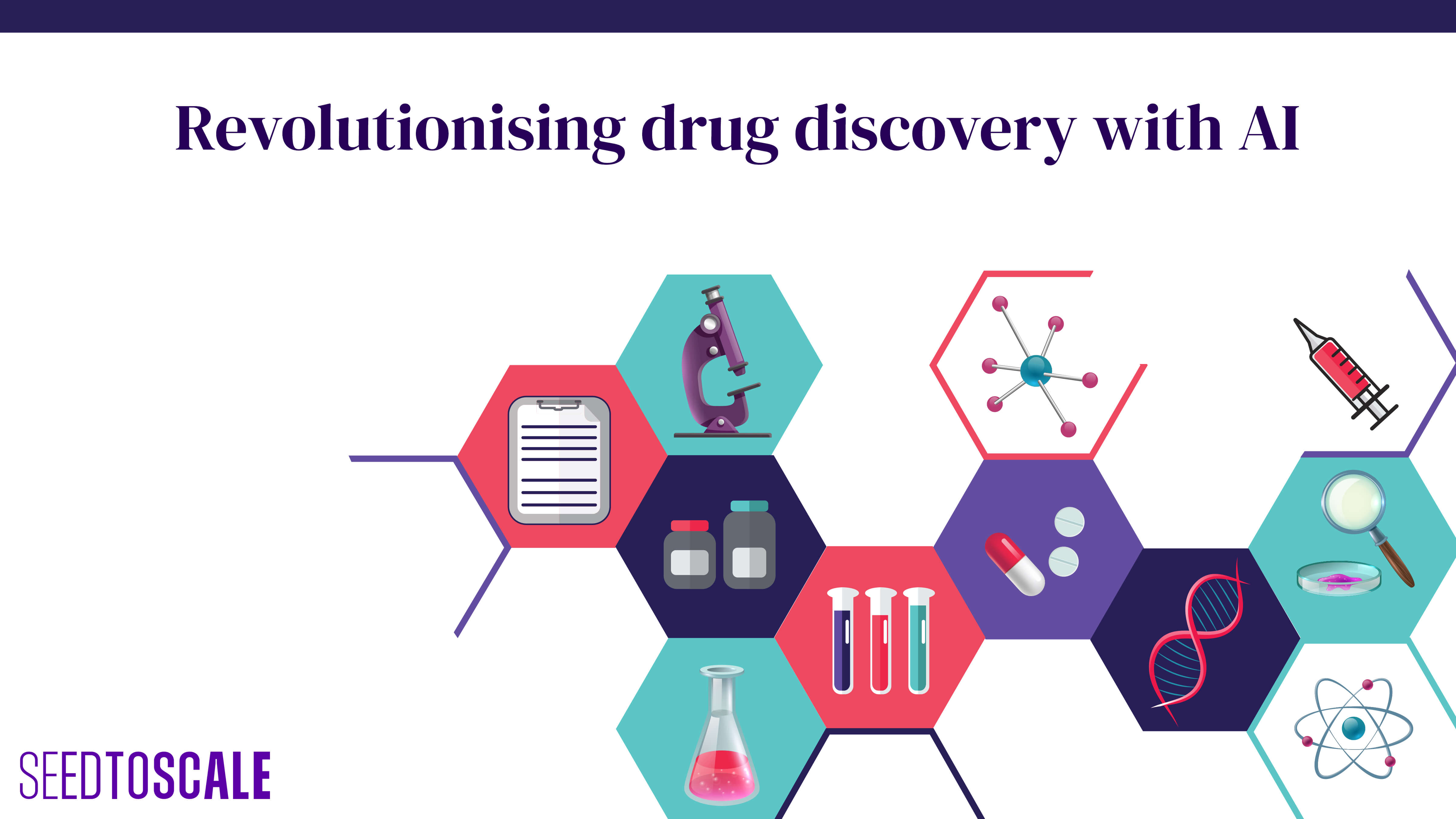  AI in drug discovery infographic