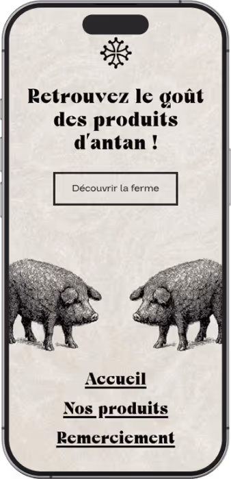 Page du site dédiée au bien-être animal de La Ferme des Cochons Laineux, élevage hyper-extensif en agriculture biologique.