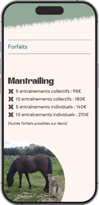 Visuel de site internet pour Parle avec ton Chien, création de site internet et logo pour éducateur canin