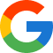 Google multicolored G logo.