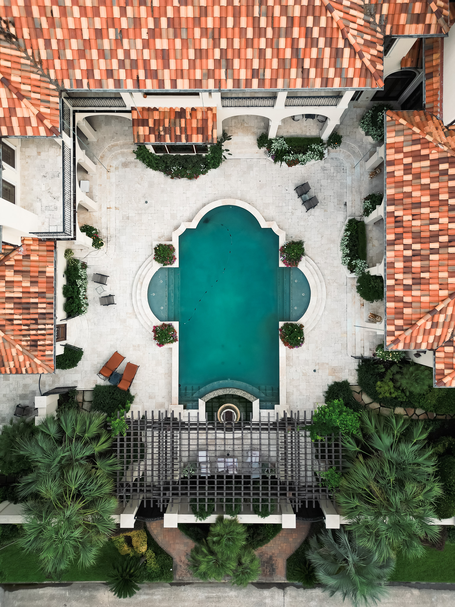 Custom Home Aerial Drone Shot