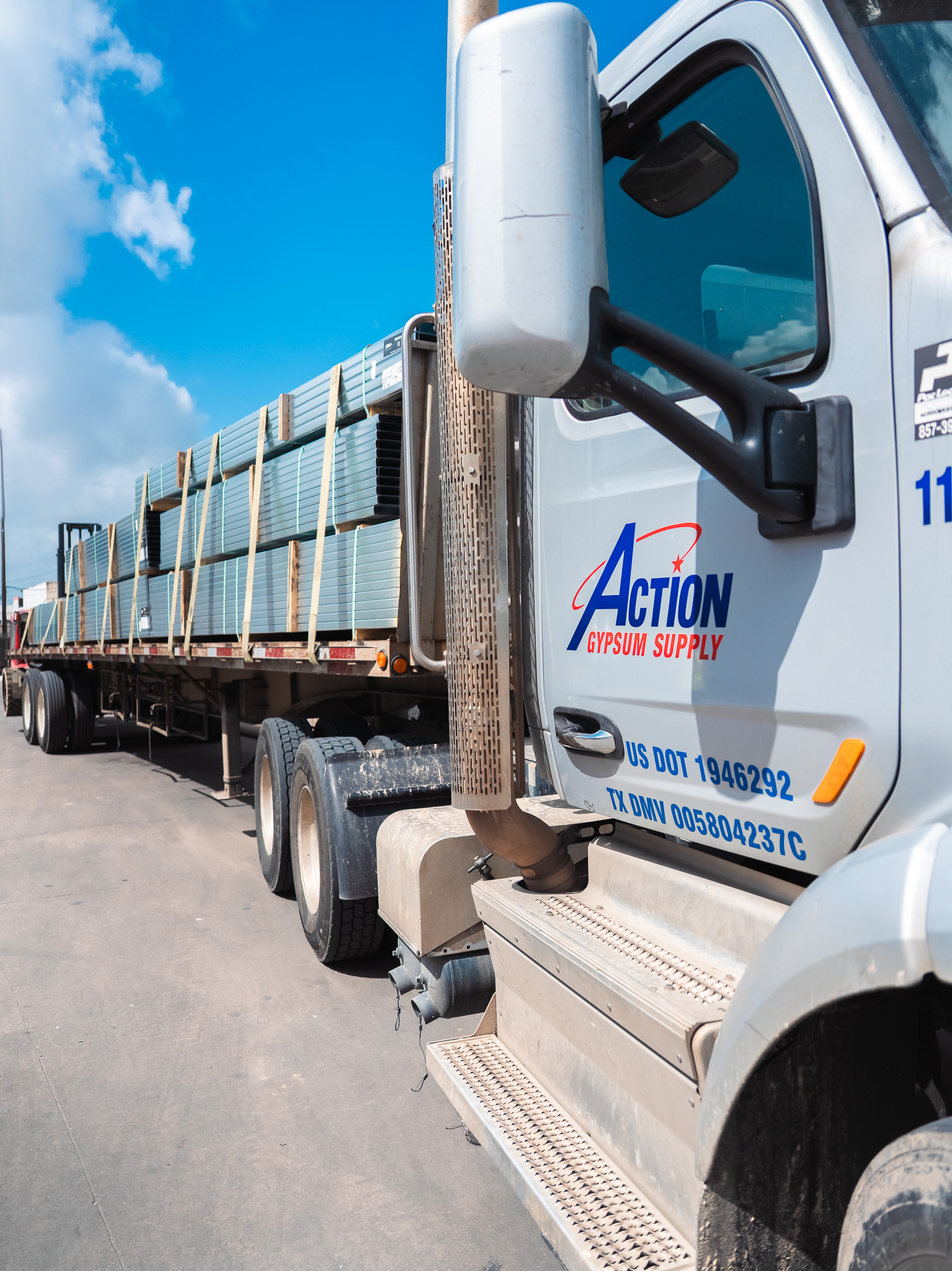 Action Gypsum Supply Fleet Shot