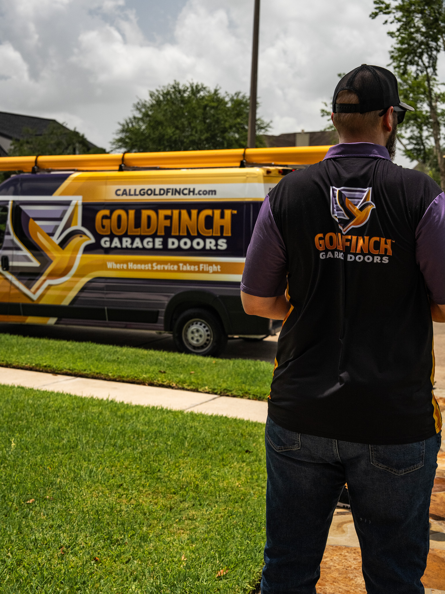 Goldfinch Garage Doors Brand Shoot