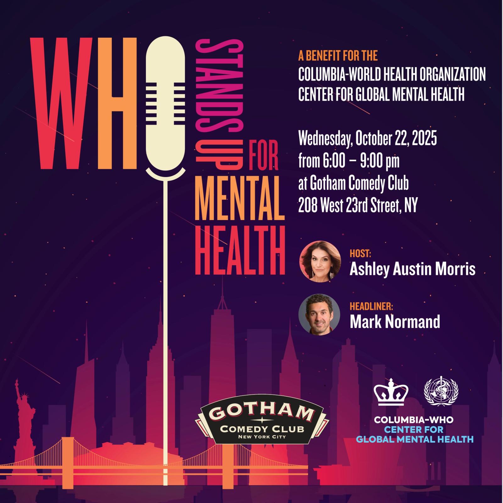 WHO Stands Up for Mental Health
