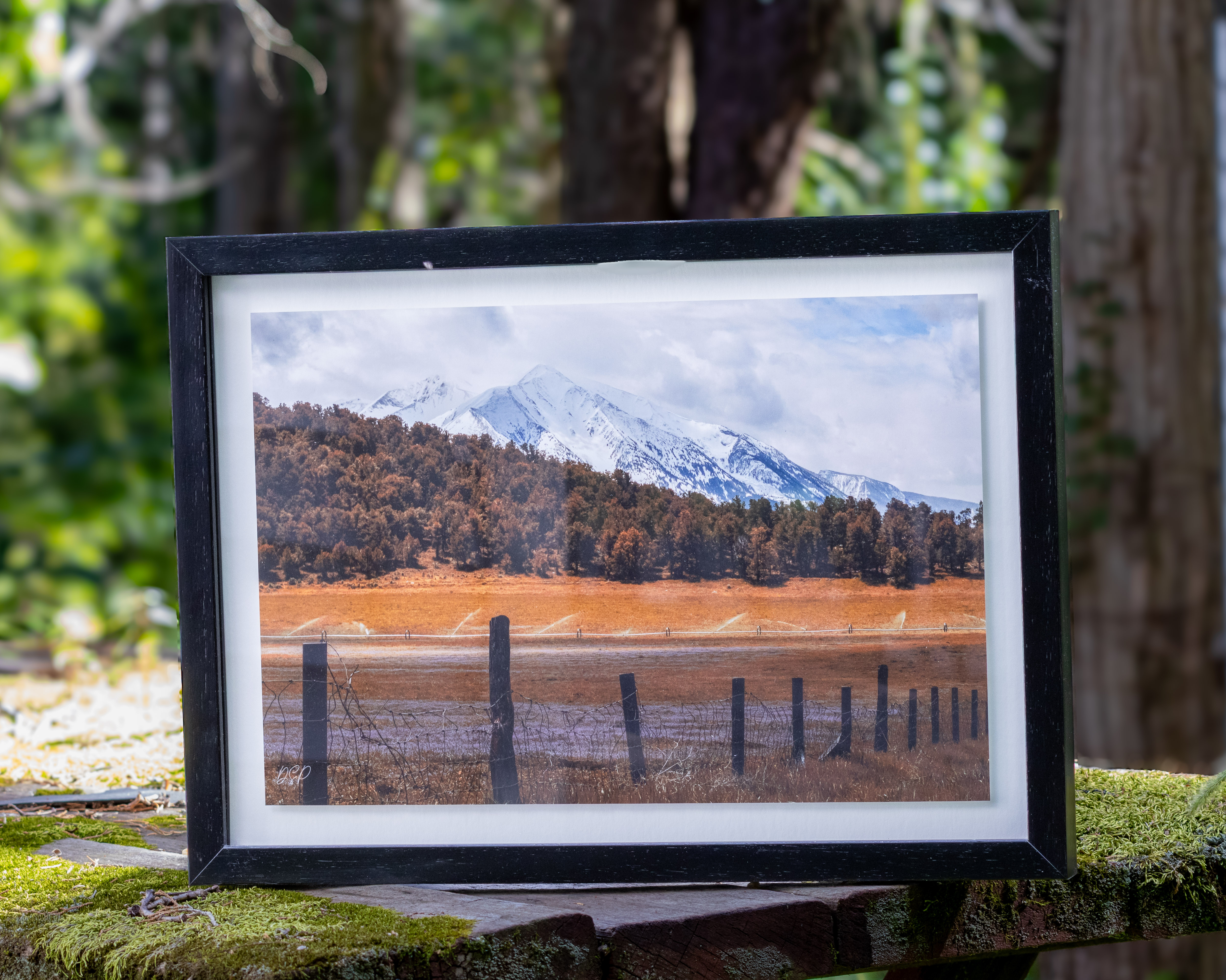 Mount Sopris – One-of-One Framed Fine Art Print