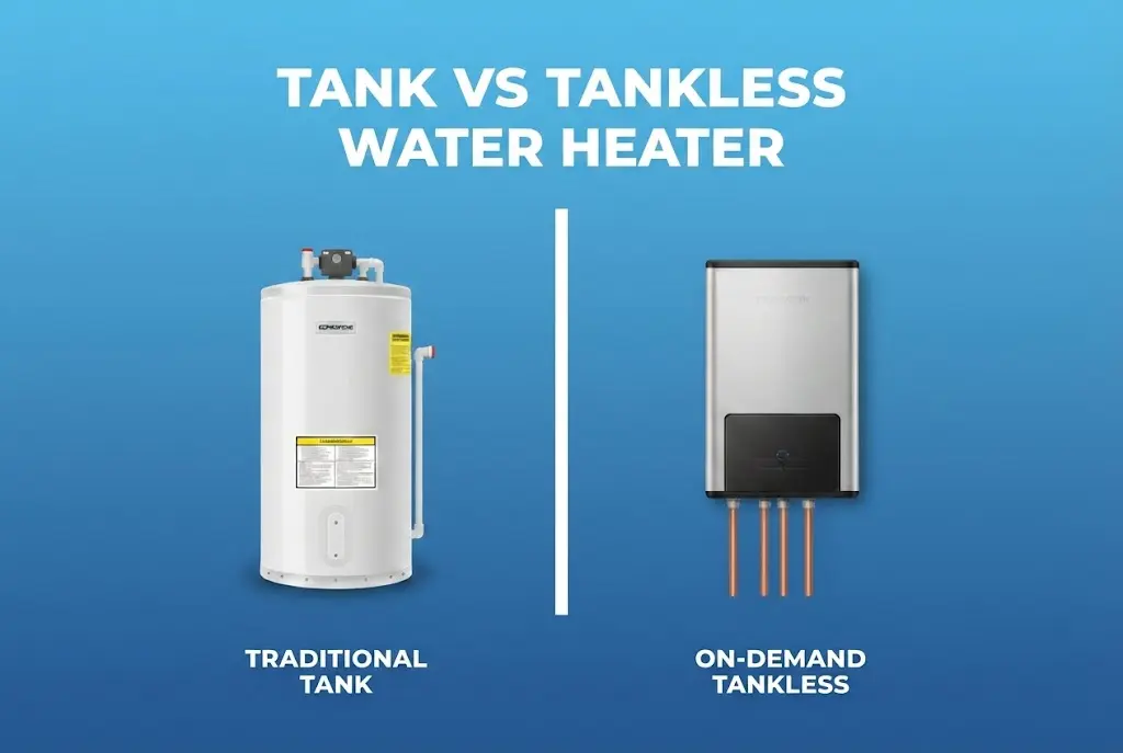 Tank vs. Tankless Water Heaters: The Real Cost Breakdown for Lower Mainland Homeowners