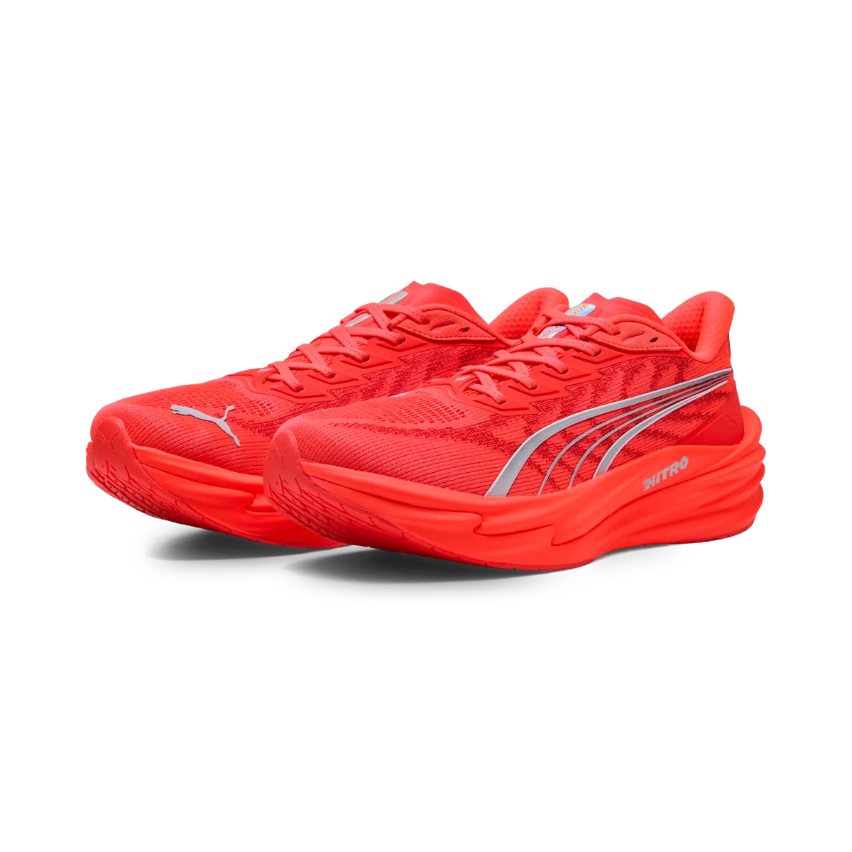 PUMA NITRO running shoes in red