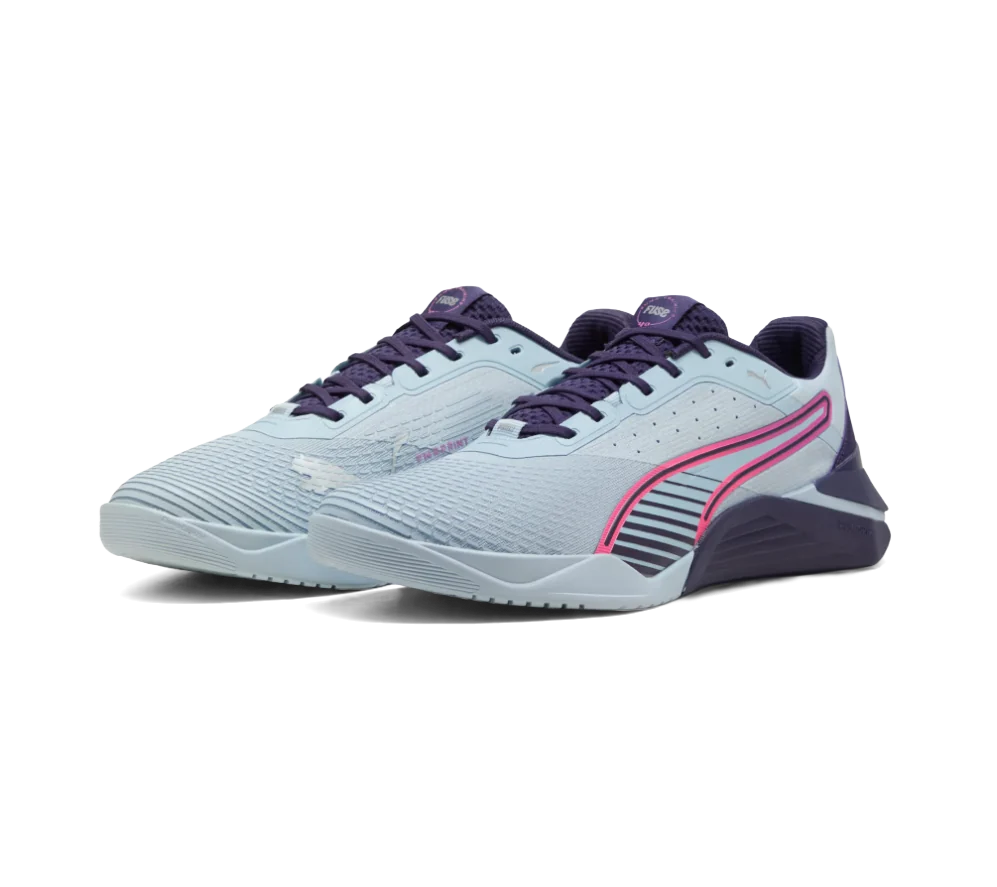 PUMA training shoes in pale blue