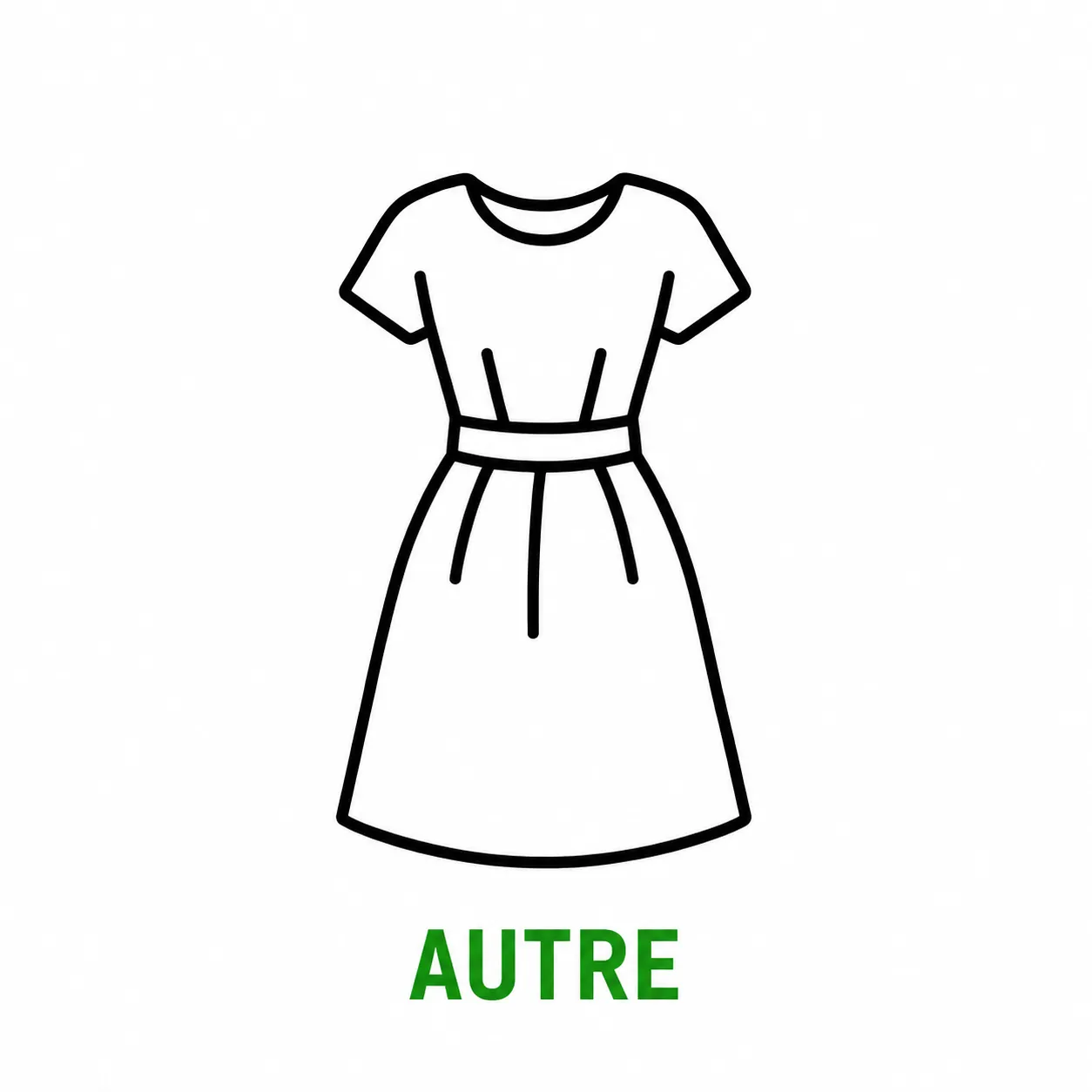 Icône robe autre pressing à Lyon avec nettoyage professionnel et entretien textile