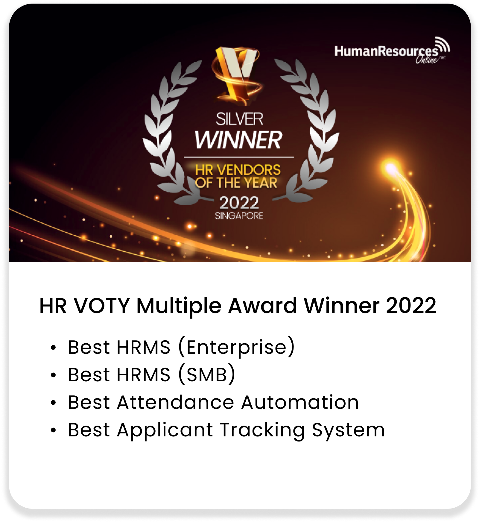 HR VOTY Award Winner 2023