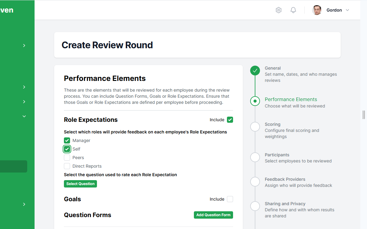 Dashboard mockup