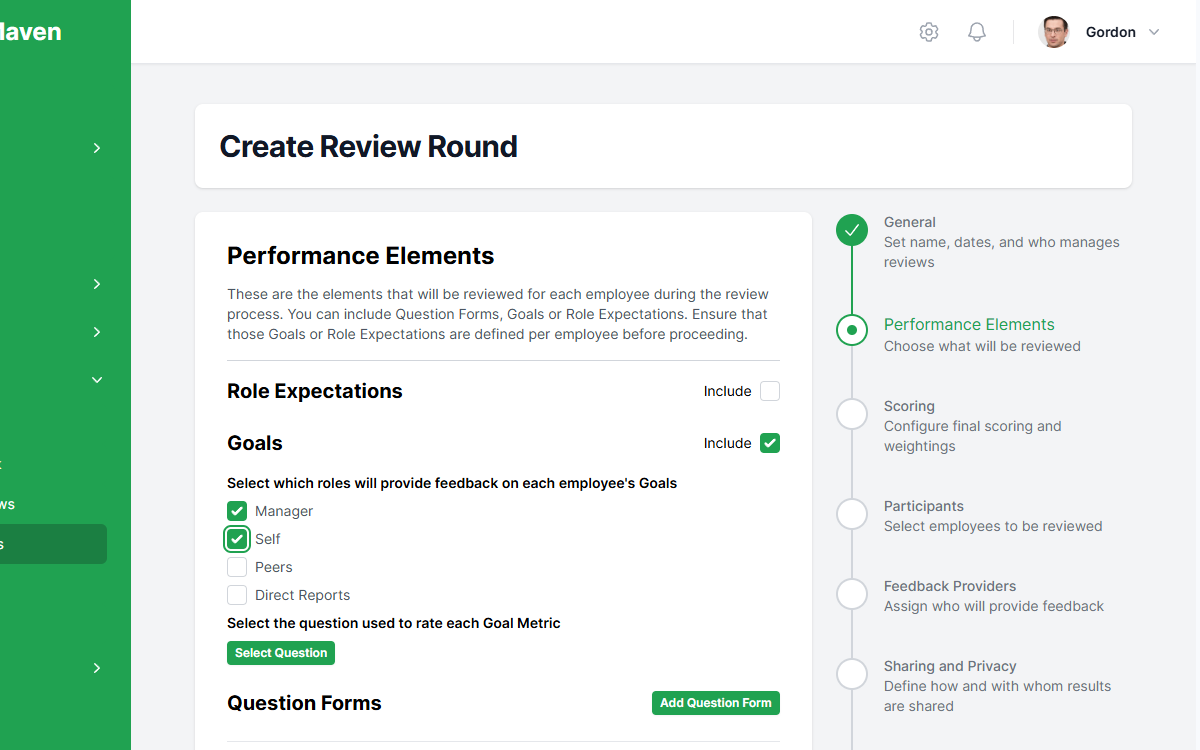 Dashboard mockup
