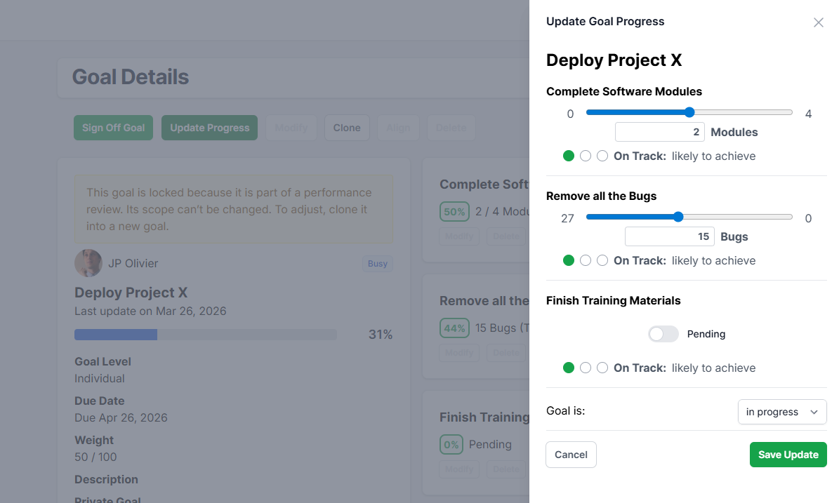 Dashboard mockup