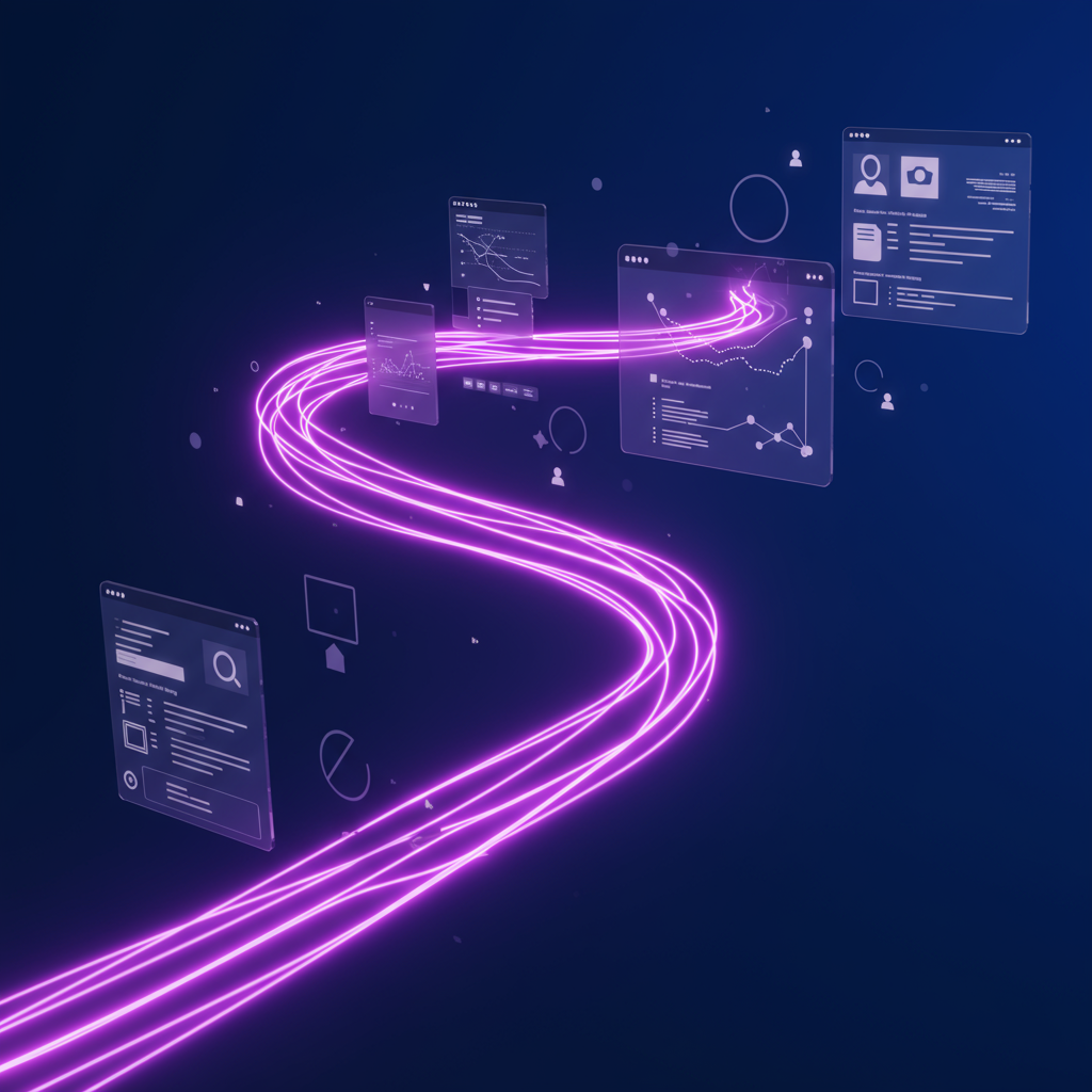 Visuel illustrant les 7 principes UX/UI pour optimiser l’expérience utilisateur d’un site web.