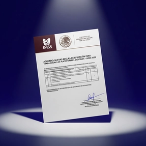 ¡Atención Empresas y Abogados! Cambios Urgentes en el DOF Sobre Seguro Social para Plataformas Digitales (24 de Junio de 2025)