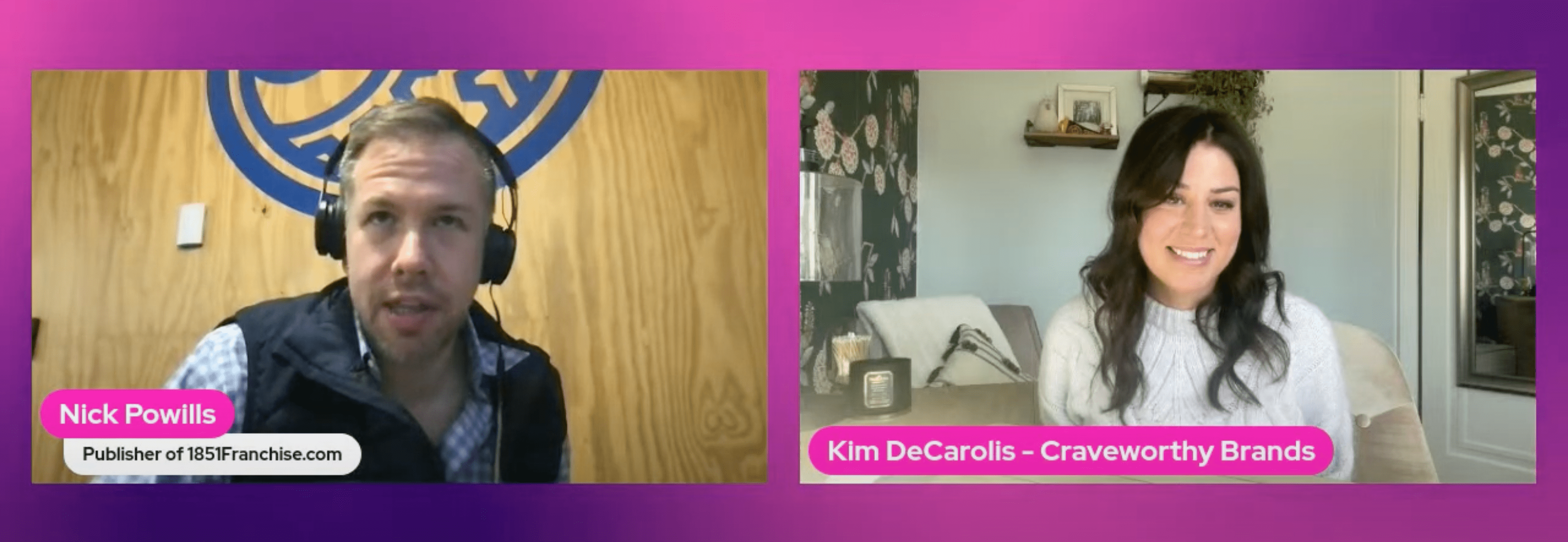 Nick Powills and Kim DeCarolis