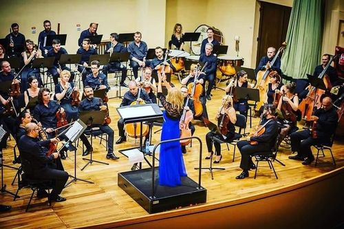 Maria Luisa Macellaro La Franca as conductor