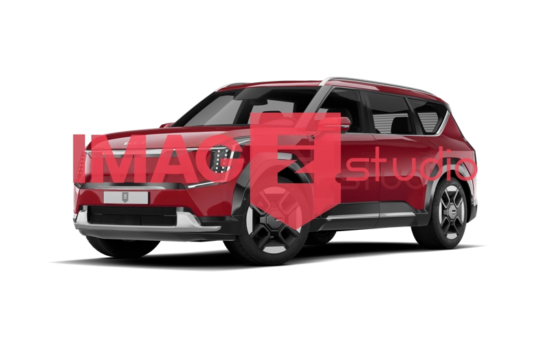 Kia EV9 - hoek 28