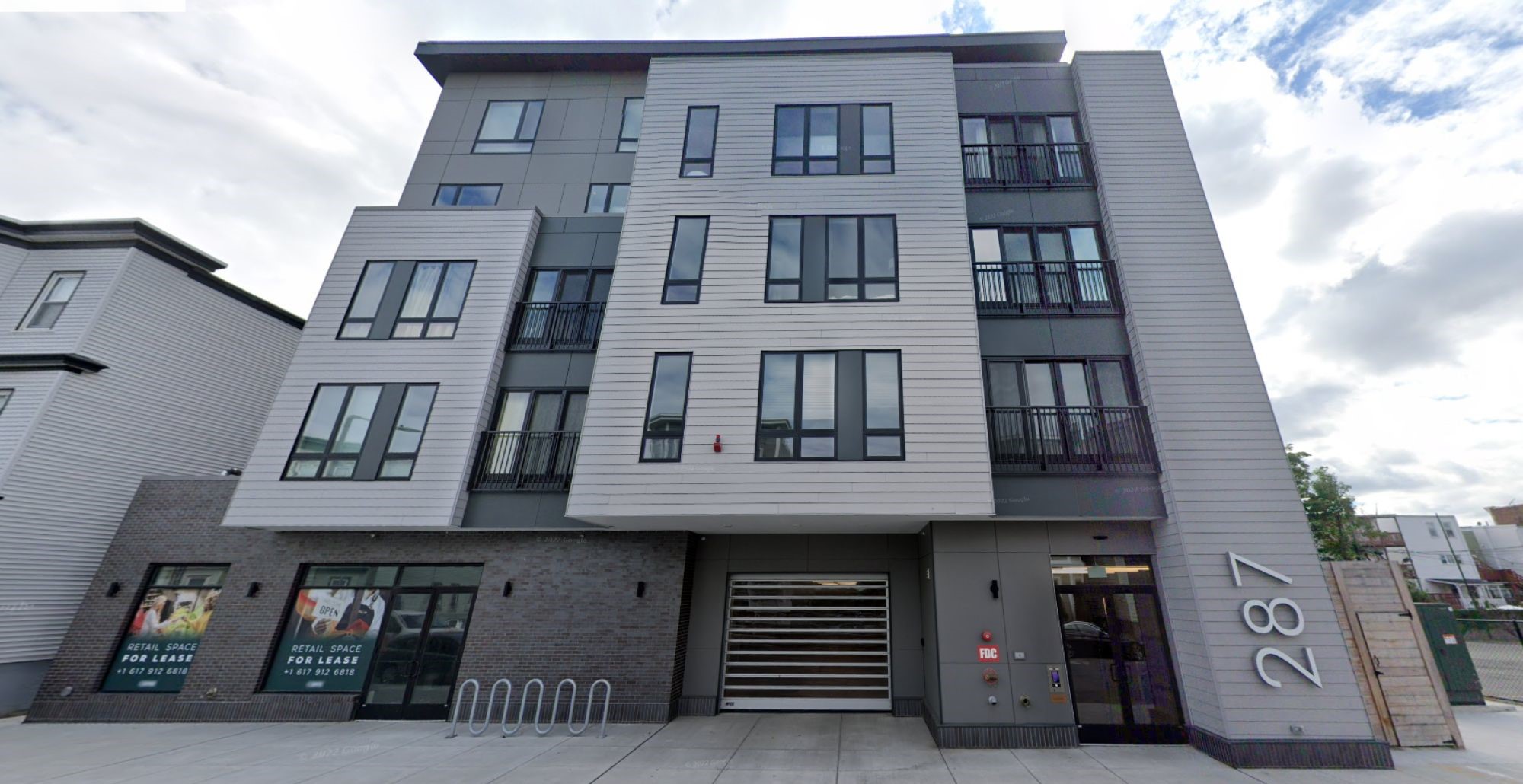 The Two Eight Seven in East Boston is a new luxury condo development featuring 37 units 