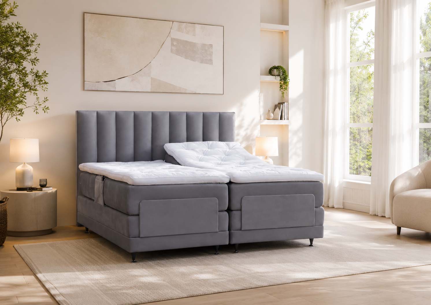 Stijlvolle boxspring van Dorbien Beds in Sports collectie