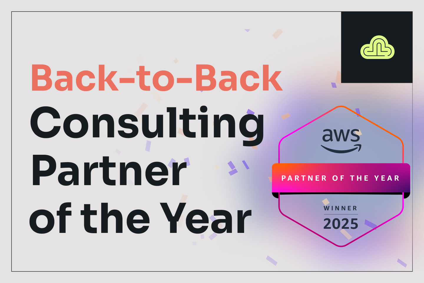 Back-to-Back AWS Consulting Partner of the Year 2025 for CEE